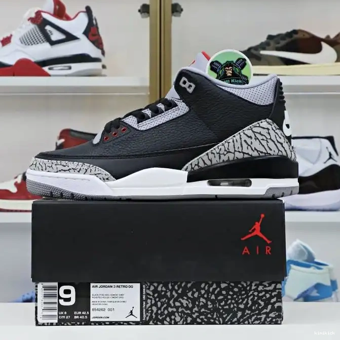 Jordan 2018（854262-001） Air retro Jordan  3 Kimikick blackcement 0609